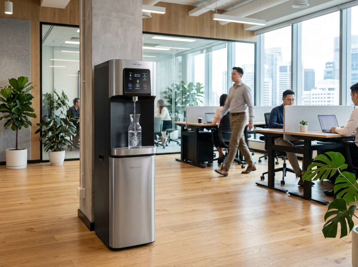 Commercial Office Floor Standing Water Purifier Dispenser Tower